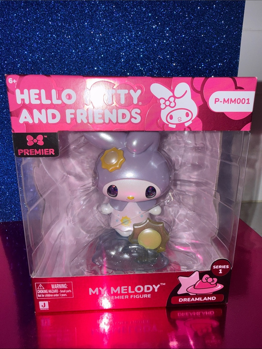 Premier My Melody Figure in Lavender, sliver & Gold Dreamland Edition